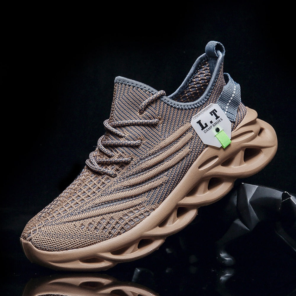 Men's Running Shoes - Breathable Mesh Cushioned Comfort for Outdoor & Travel 971749