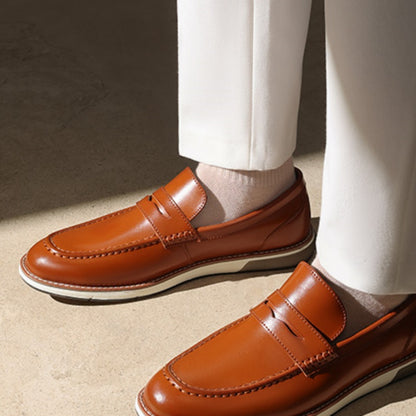Men's Dress Penny Loafer Slip-on Shoes Comfortable Fit Long-Lasting Wear Easy Slip-On Classic & Smart Style