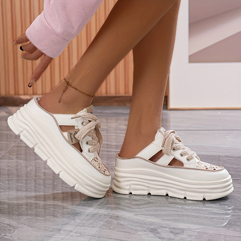 Stylish Women'S Shoes with a Easy Solid Color And Round Toe, Perfect for Weddings, Parties, And Casual Occasions., Women Shoes