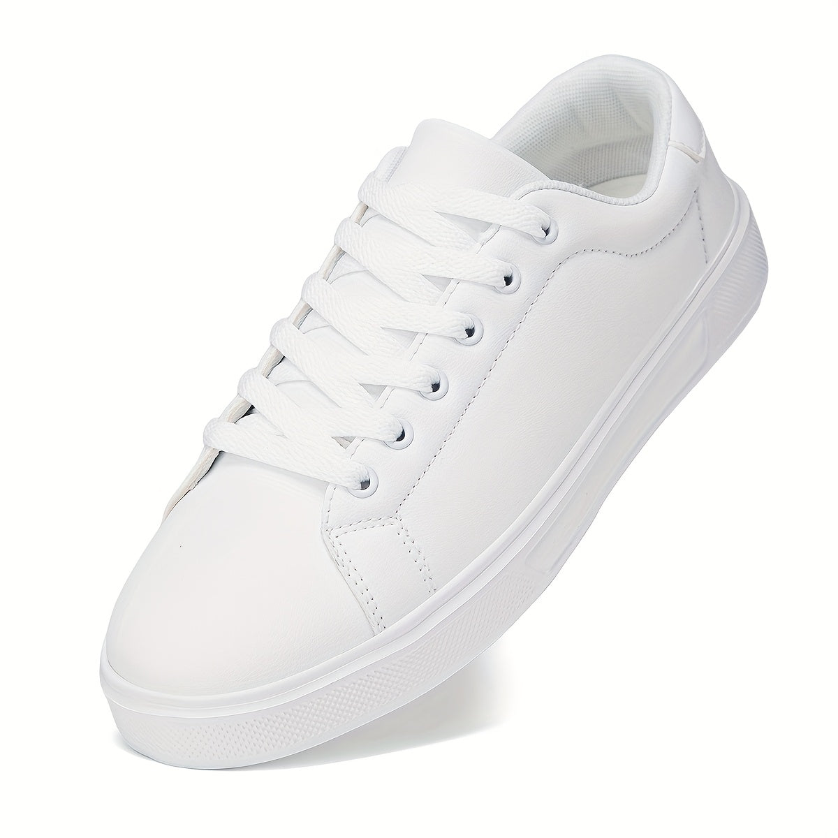 [Sneakers] Men'S Shoes 2025 Spring New White Shoes Breathable Sports Leisure Trendy Casual Shoes Hot Style