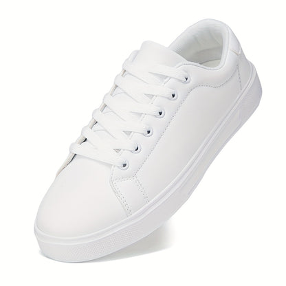 [Sneakers] Men'S Shoes 2025 Spring New White Shoes Breathable Sports Leisure Trendy Casual Shoes Hot Style