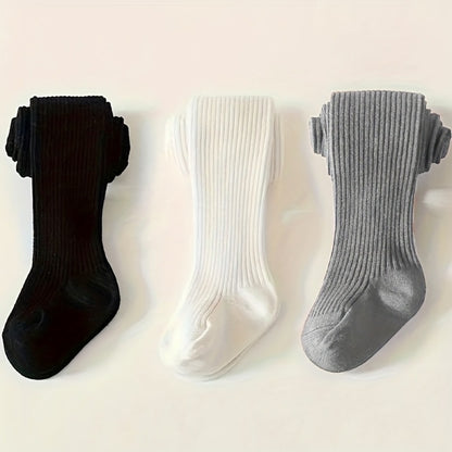 Women's Solid Color Tights - 3-Piece Pack