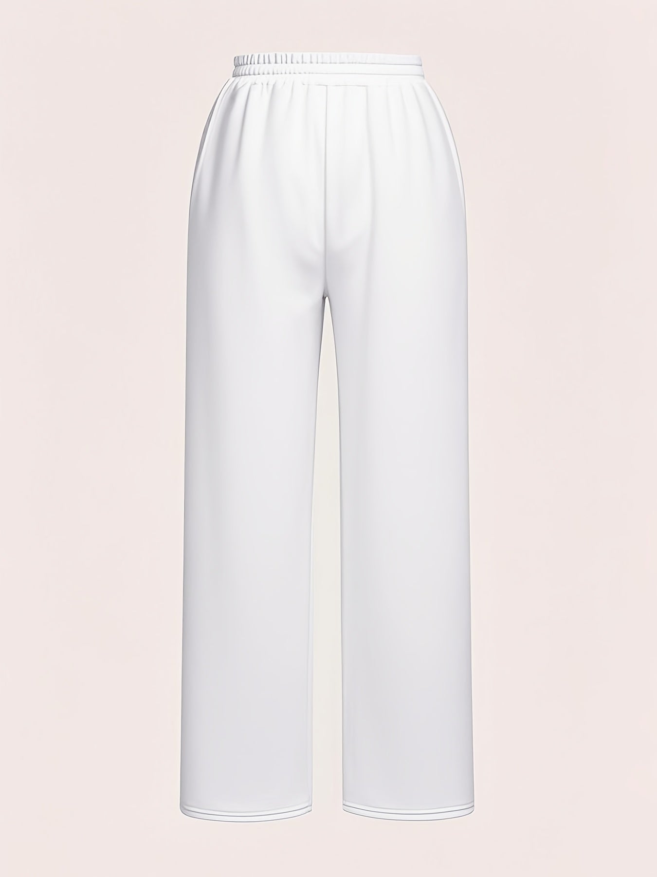 Women's Black+white+grey+red Polyester Pants - product view 2