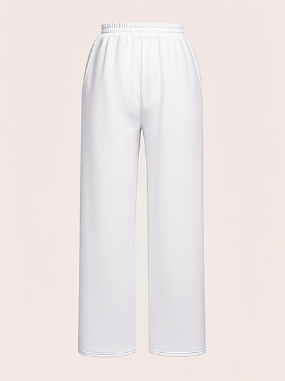 Women's Black+white+grey+red Polyester Pants - product view 2