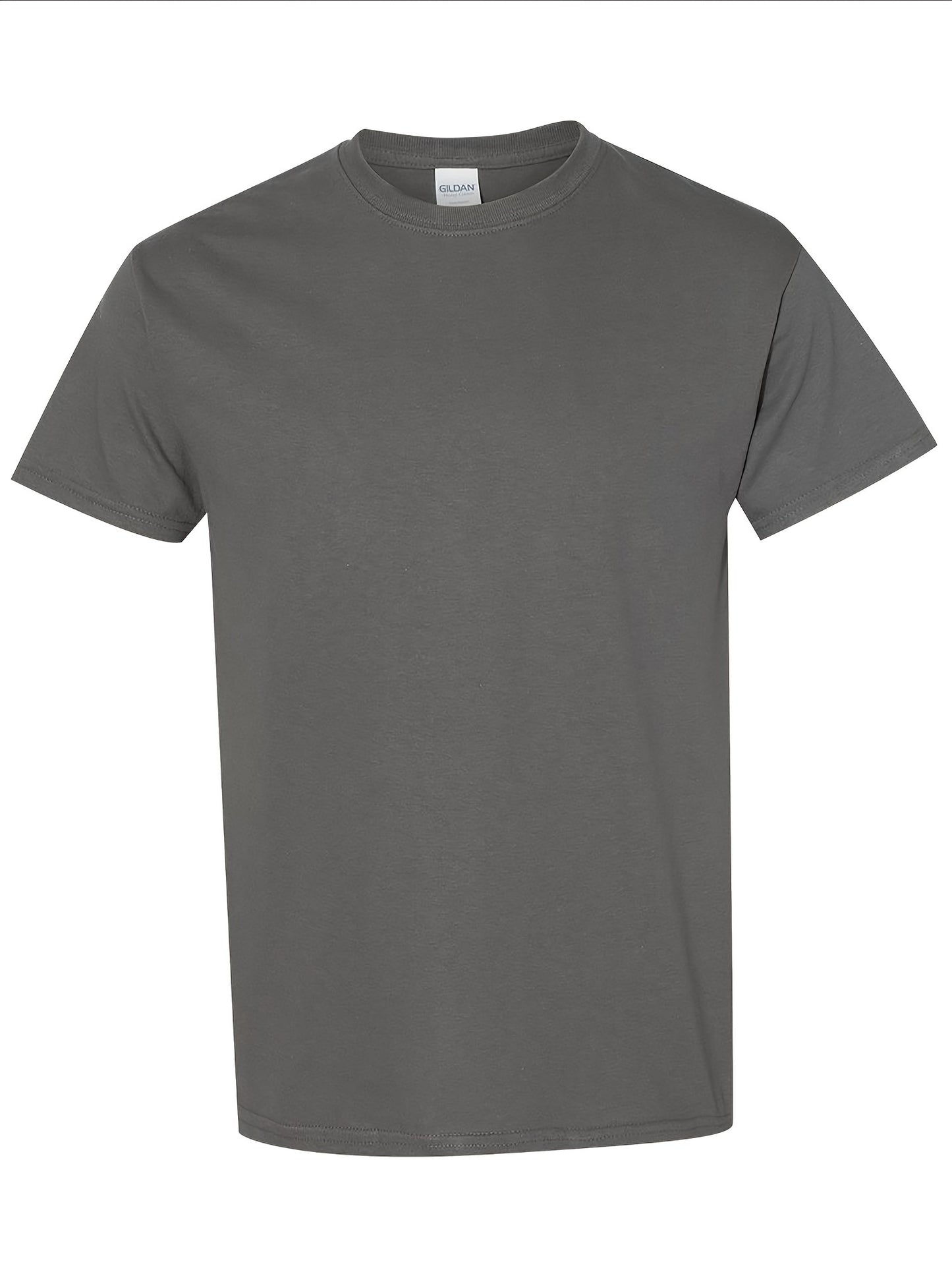 5pcs Men'S Fashion Sports T-Shirt, Summer Casual Stretch Crew Neck T-Shirt