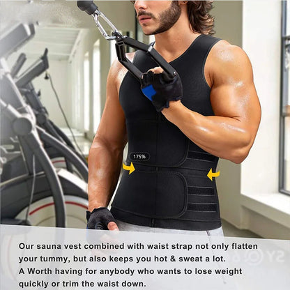 Men's Solid Color Performance Shirt - Sleeveless 983781