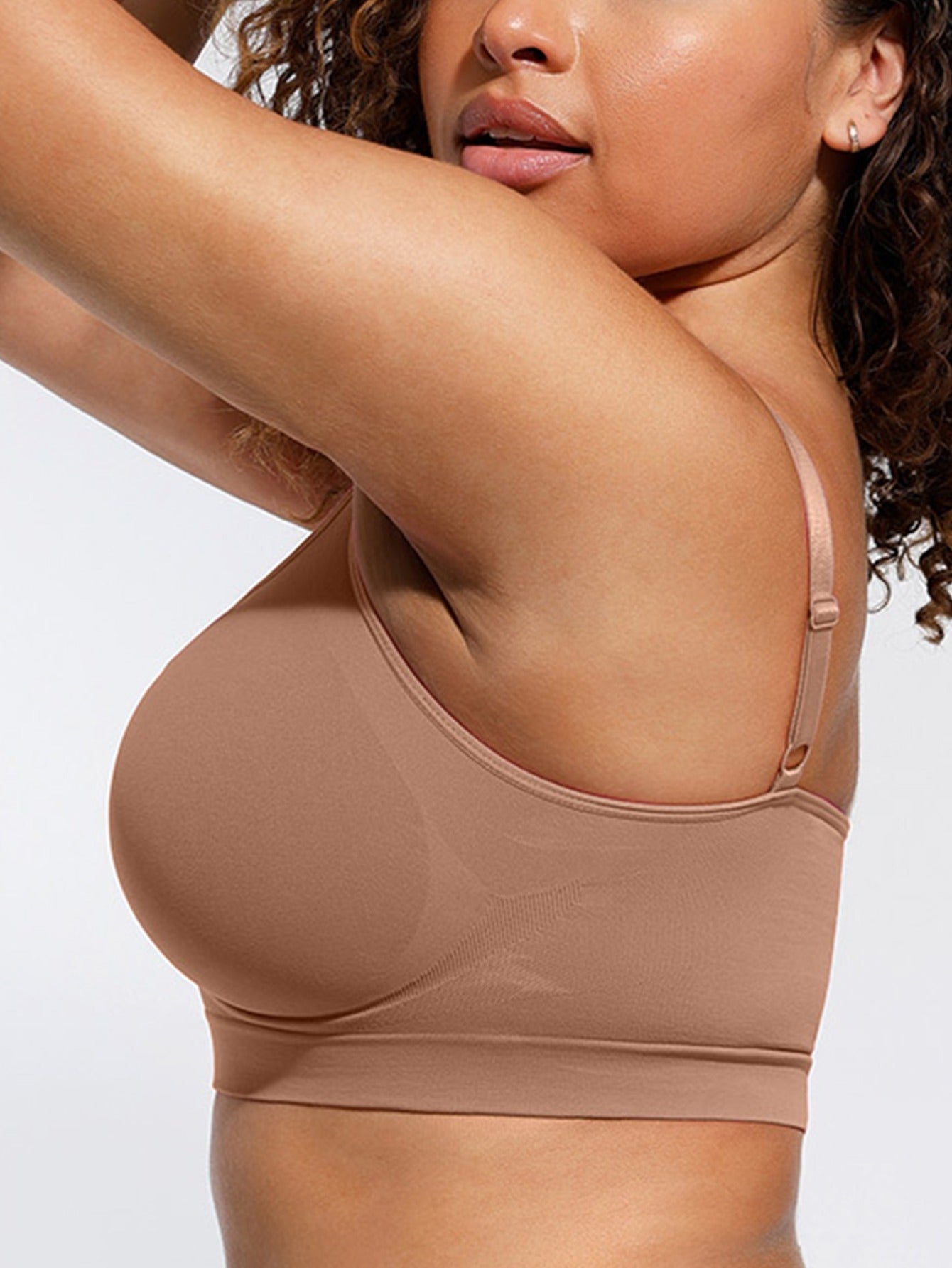 Women's Wireless Push Up Bra Stretch Comfort Bralettes No Underwire Bra Tshirt Bras Sports Bra