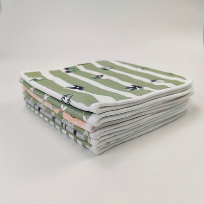 Baby Burp Cloth Set - Soft Absorbent Multipack Style 0517