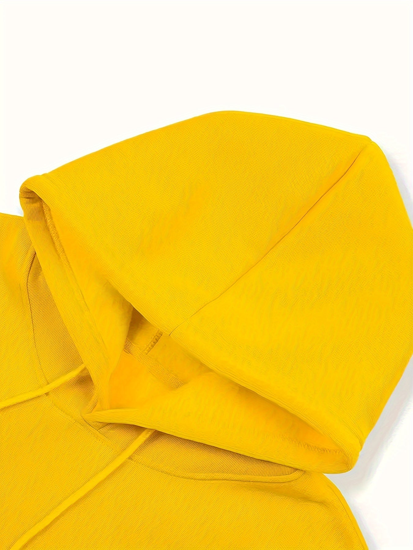 4 Simple Solid Color Hoodies with Kangaroo Pockets, Casual Hoodie for Men