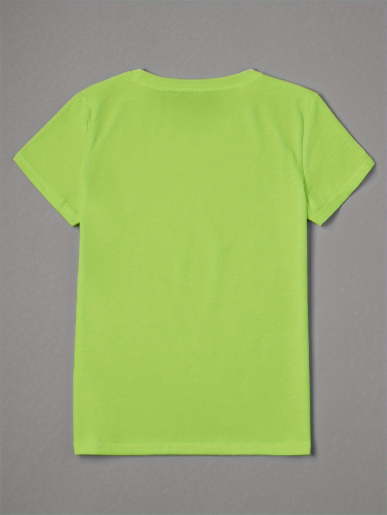 Casual Artistic Printed T-Shirt, Very Suitable for Home Use, Going Out, Or As a Gift|Ideal for Birthday Gifts, Valentine'S Day, Etc. Women'S V-Neck Short Sleeve Top with Flowers And "Be Kind" Text Combination, Conveying Positive Energy
