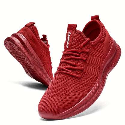 Men Running Shoes Men Casual Halloween & Christmas Breathable Walking Shoes Sport Athletic Sneakers Gym Tennis Slip On Comfortable Lightweight Shoes - 6056