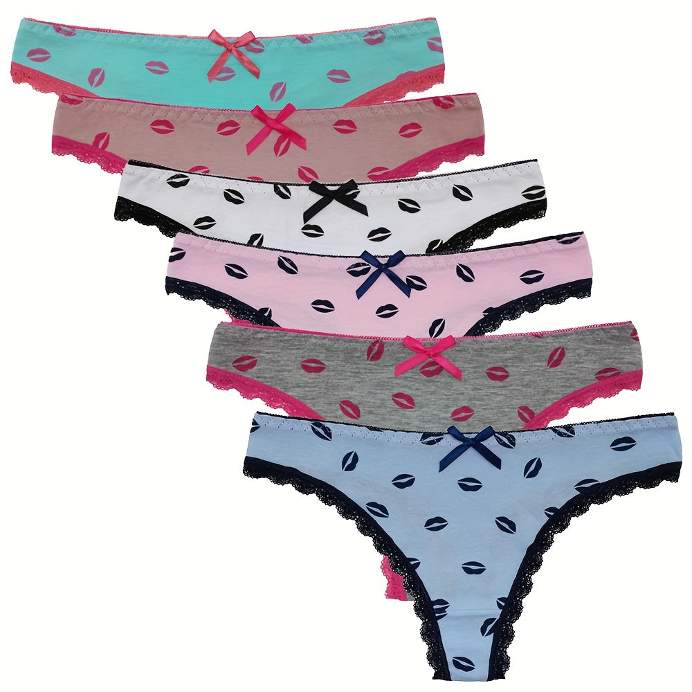 18pcs/ Pack Randomly Assorted Ladies Thongs Panty
