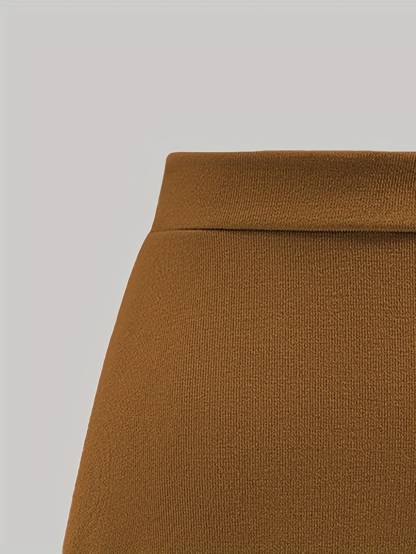 Women's Autumn New High-Waist Irregular Split Skirt with Lining, Mid-Length 2-in-1 Tie Dress