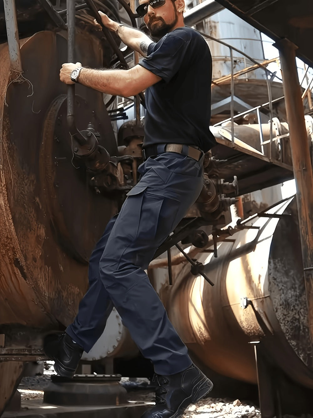 Men's Cargo Pants - Quick Dry With Pockets Weekend Style 426405