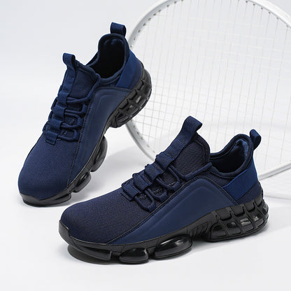 Men'S Casual Athletic Sneakers, Lightweight Breathable Walking Shoes, Lace-Up Low Top Sports Shoes for Gym, Travel, And Daily Wear