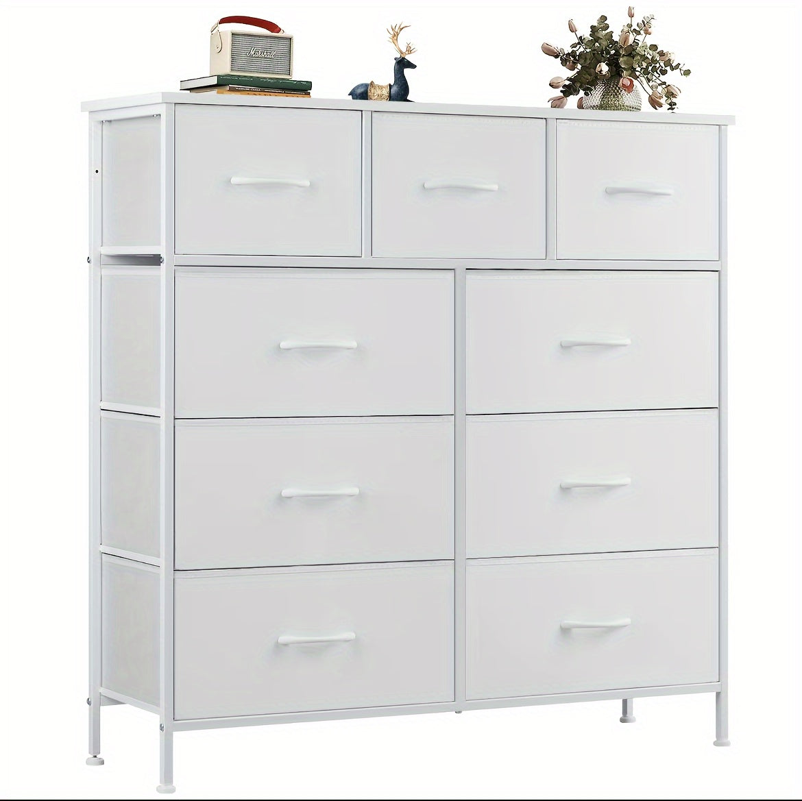 Storage Cabinet Chest of Drawers 9 Drawer Cabinet Multiple Colors Integrated Slide - product view 11