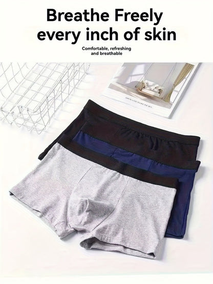 Men's Boxer Briefs - Breathable 4 Pack Classic