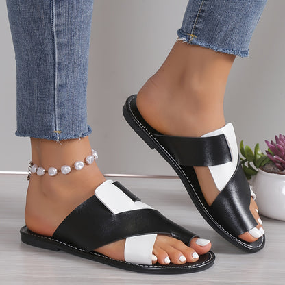 Women's Flat Sandals, Soft And Comfortable, Breathable Slip-Resistant Beach And Casual Wear