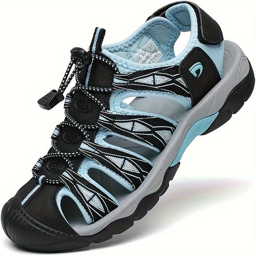 Women Sport Sandals Outdoor Breathable Walking Sandal Closed Toe Hiking Sandals for Summer Water Shoes