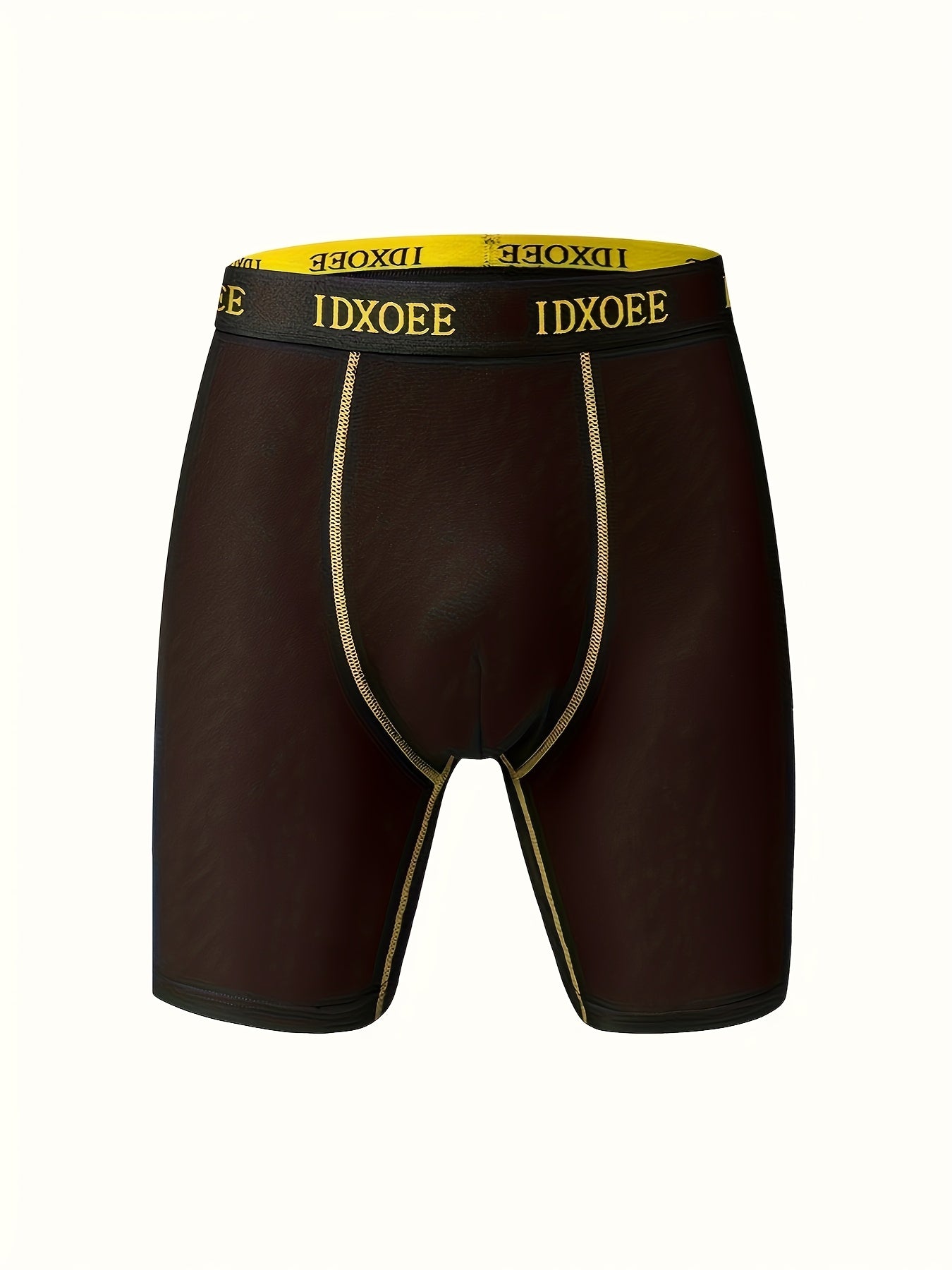 5pcs Men's Underwear, Casual Boxer Briefs Shorts, Breathable Comfy Stretchy Boxer Trunks, Sports Shorts