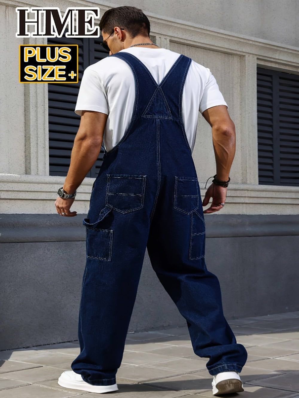 Men's Jumpsuit - Denim-Look