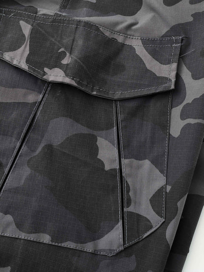 Men's Camouflage Outdoor Tactical Cargo Pants with Multiple Pockets