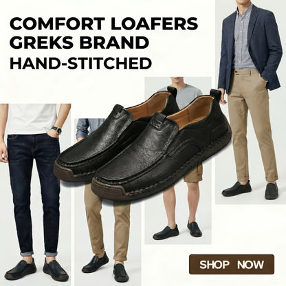 Men's Loafers & Flats - Cushioned Comfort Slip-On for Outdoor & Travel 677989
