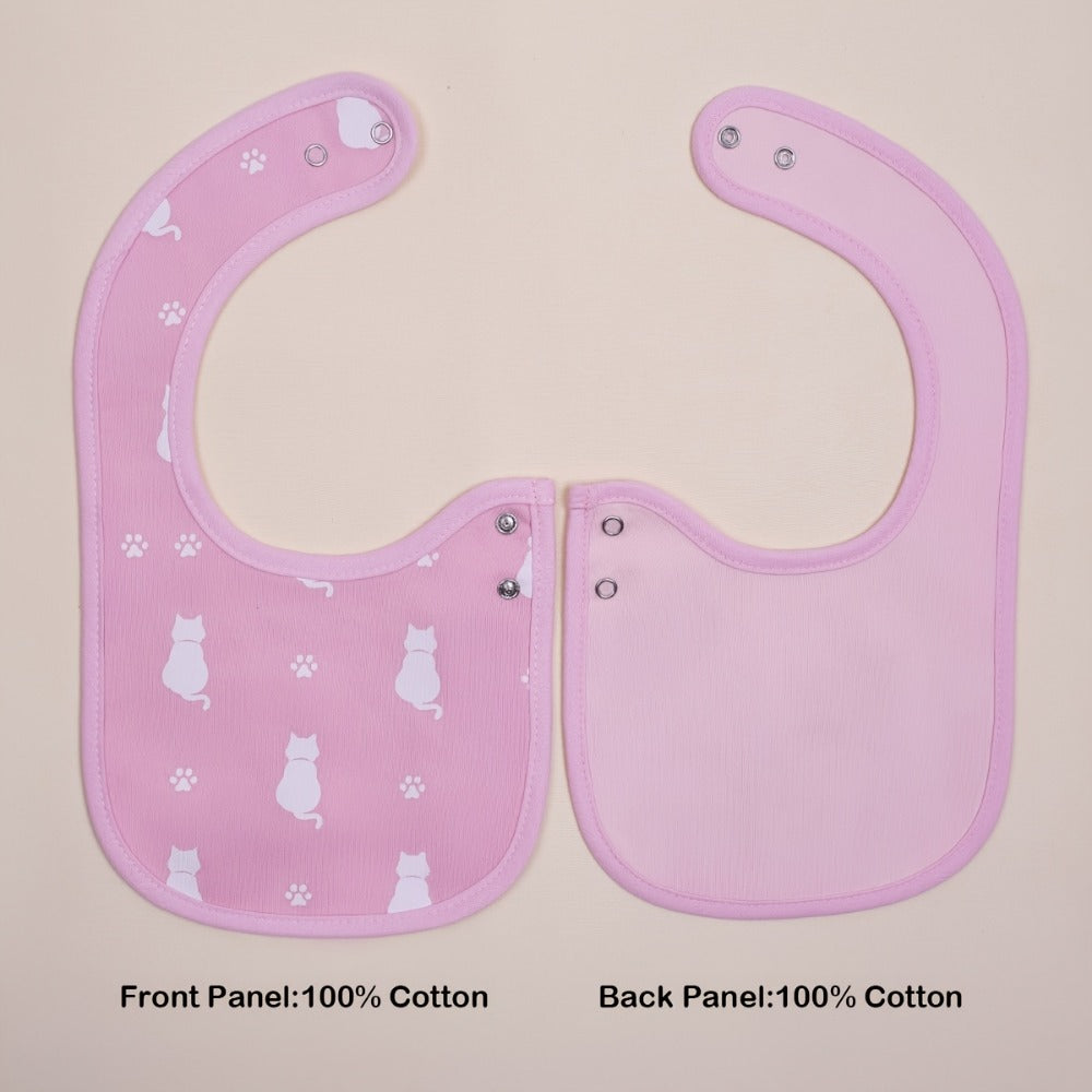 Baby Bib - 12-pcs Adjustable 12pcs Bibs