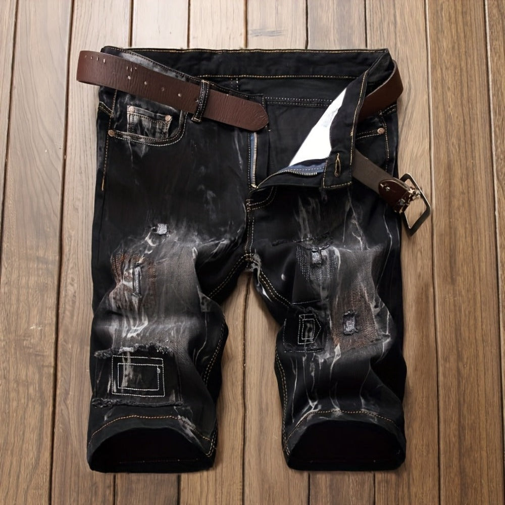Men's Denim Shorts - Relaxed Fit