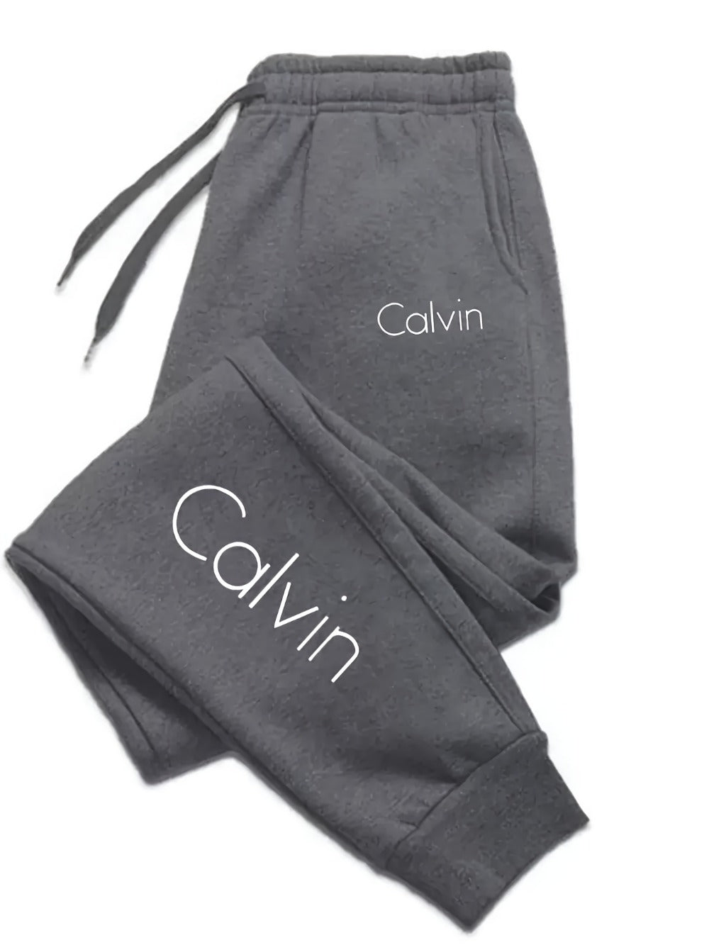 Men's Jogger Pants - Drawstring Waist
