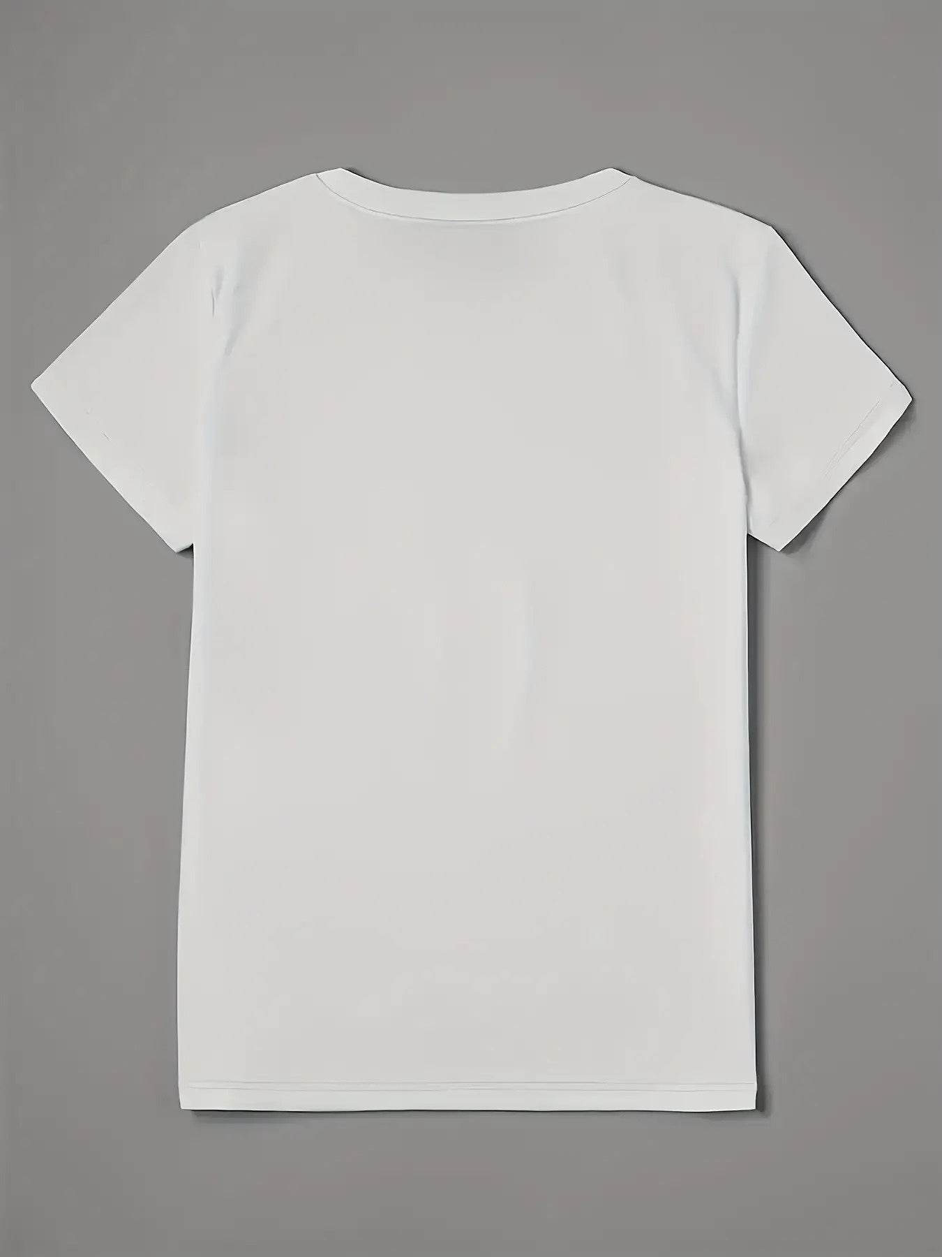 Women's Apricot Polyester Printed Short-Sleeve T-Shirt - product view 14