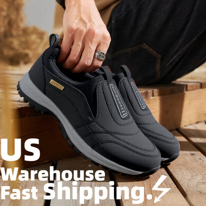 Men's Casual Sports Shoes, Spring/Summer Men's Breathable Comfortable Slip-On Black/Blue/Green/Brown New Arrivals Men's Casual Shoes