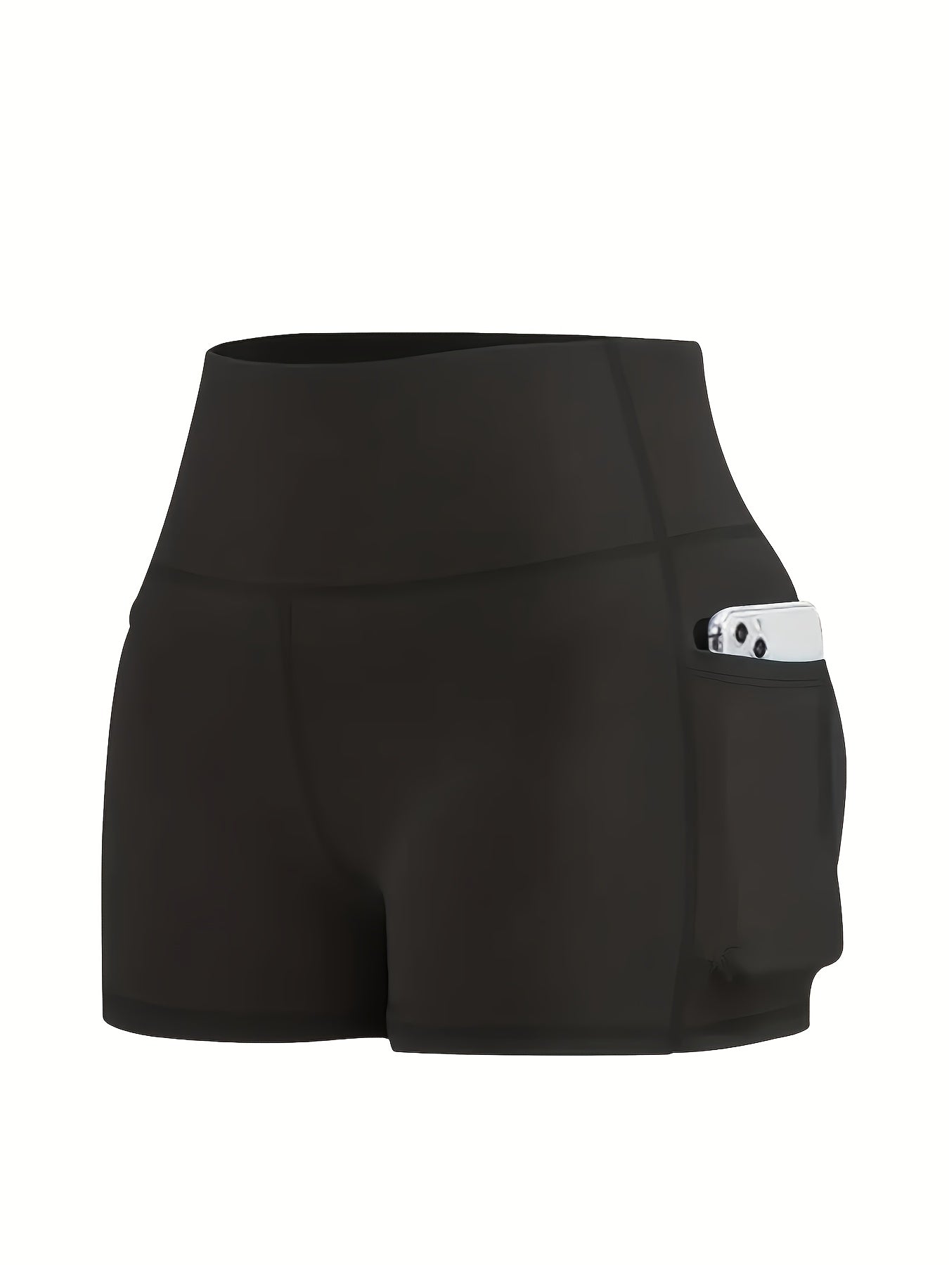 5pcs 5-Inch High-Waisted Rider Shorts, Women's Summer Shorts with Pockets, Ultra-Soft Belly Control No-See-Through Workout Running Yoga Shorts, 6-Inch Pant Length Shorts Mother's Day Gift