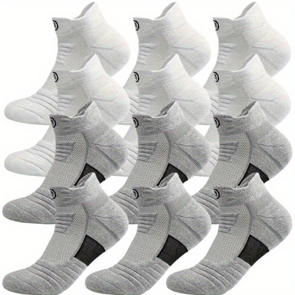 Men's Athletic Socks - 12-Pair Pack