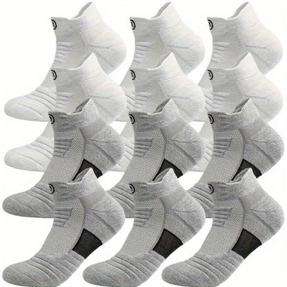 Men's Athletic Socks - 12-Pair Pack