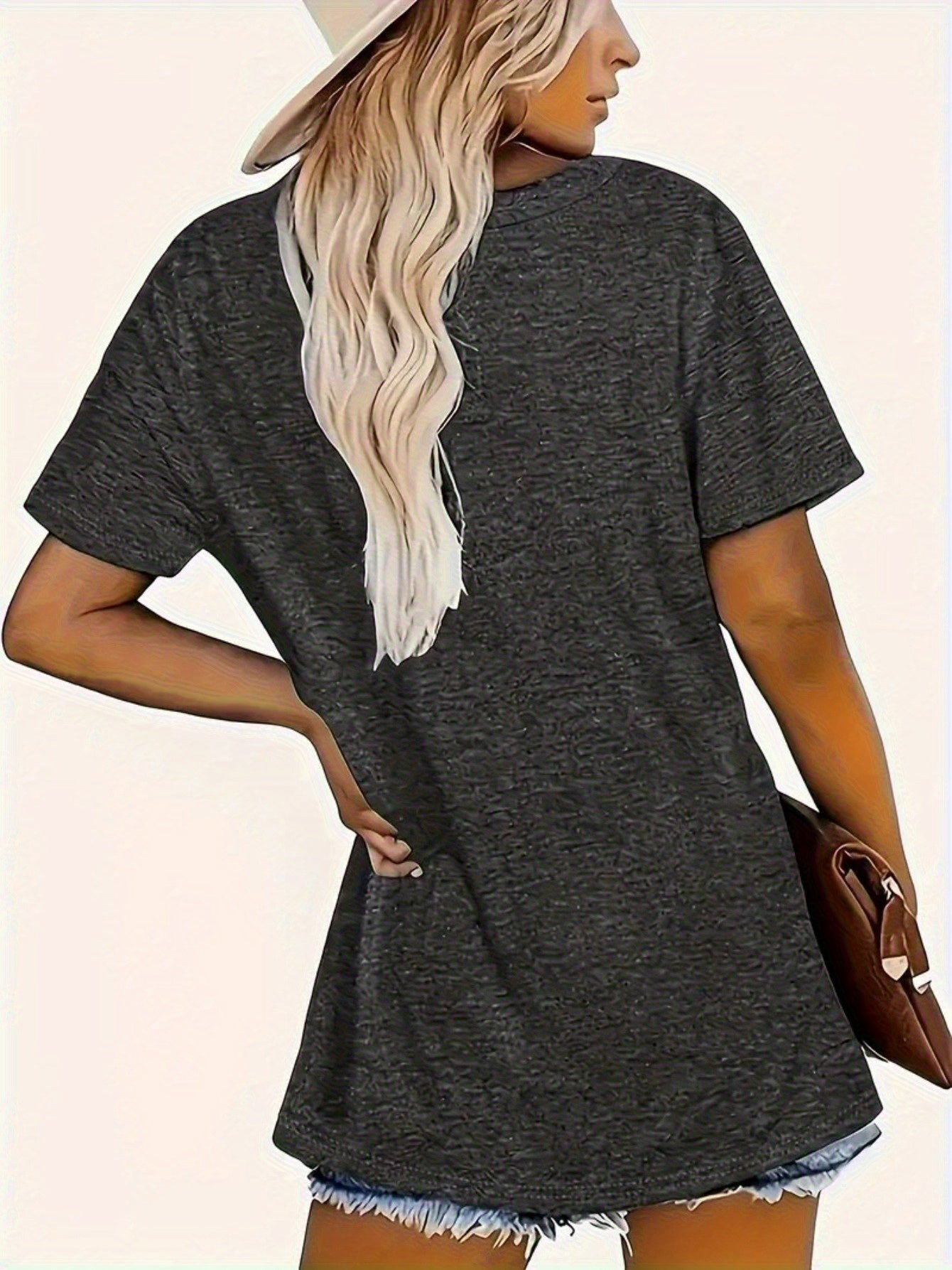 Crew Neck T-Shirt - Fashionable Womens Octopus Graphic Print T-Shirt - Casual Short Sleeve Crew Neck Top - Lightweight & Breathable for Spring & Summer Wardrobe