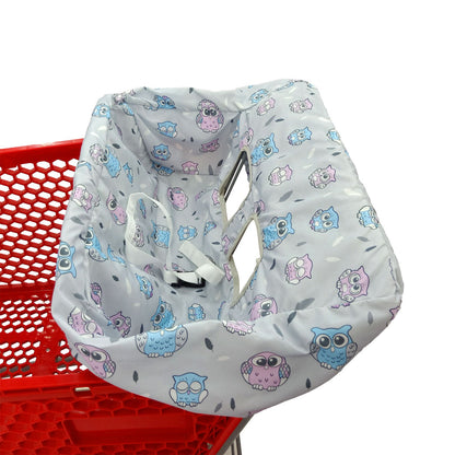 Baby Shopping Cart Seat Cover - Floral