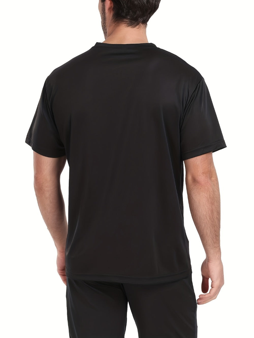 Men's Performance T-Shirt - Crew Neck Short Sleeve 648997