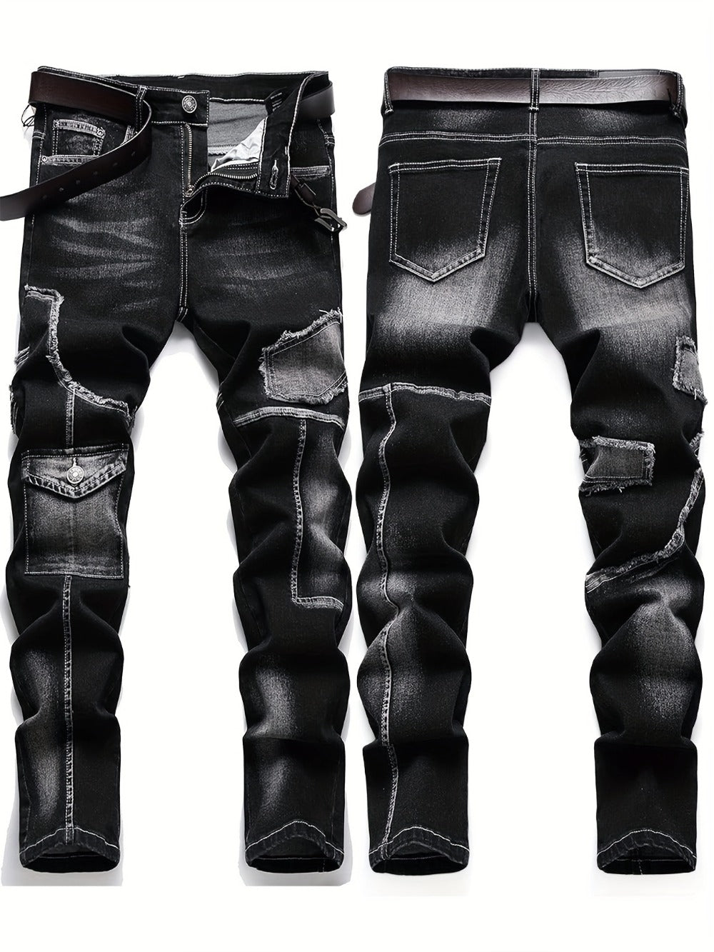 Women's High-Waist Jeans - Black Weekend