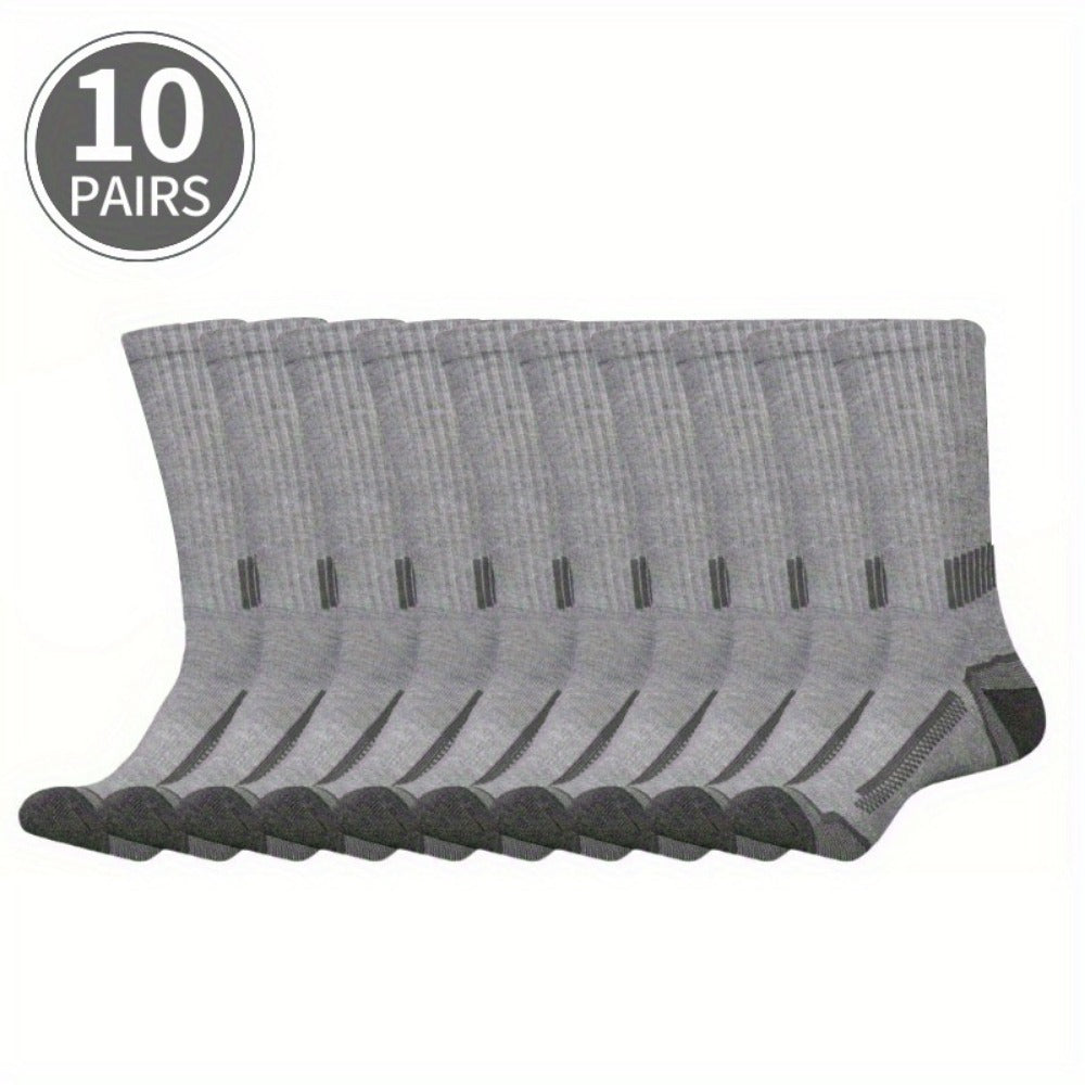 Men's Athletic Socks - 10/20/30-Pair Options