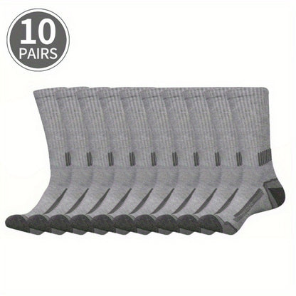 Men's Athletic Socks - 10/20/30-Pair Options