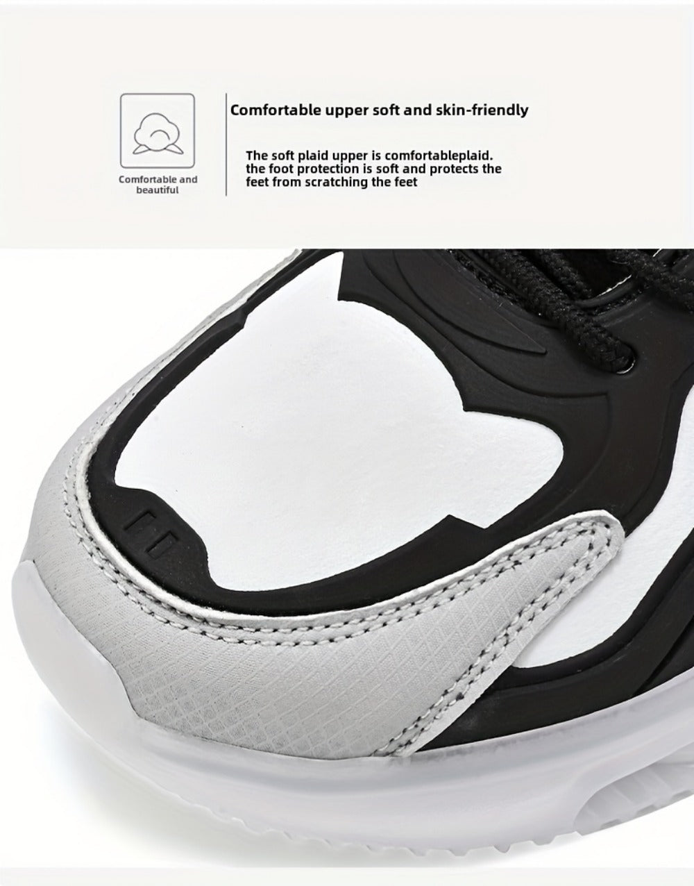 Men's Walking Shoes - Lightweight Design & Cushioned Support
