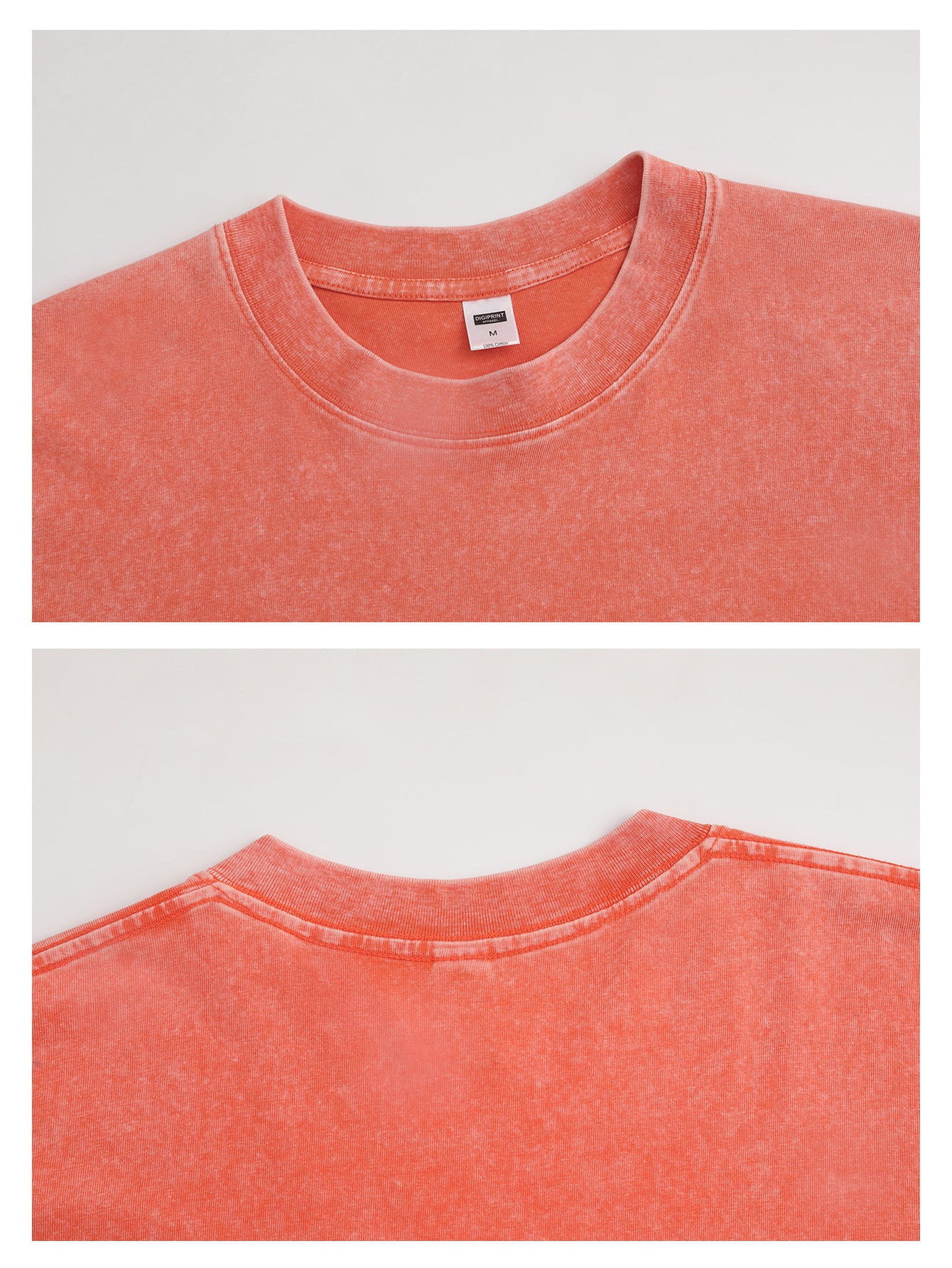 Men's Rose Red Cotton Printed Graphic T-Shirt - product view 15