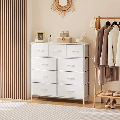 Storage Cabinet Chest of Drawers 9 Drawer Cabinet Multiple Colors Integrated Slide - product view 8