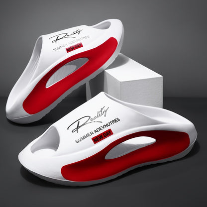 Men's Slippers - Non-Slip Sole & Breathable Comfort