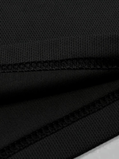 Men's Performance T-Shirt - Crew Neck Short Sleeve Streetwear Style