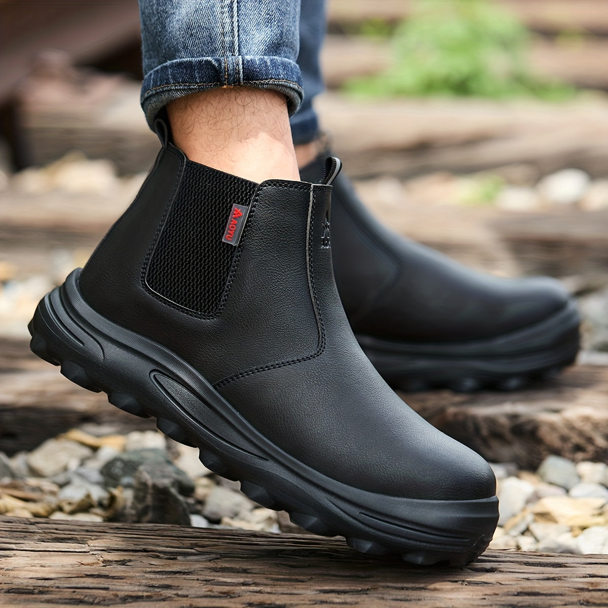 Men'S Work Shoes, All-Season Labor Shoes, Work Boots, Comfortable Fabric Insoles, Casual Outdoor Sneakers, Construction Boots