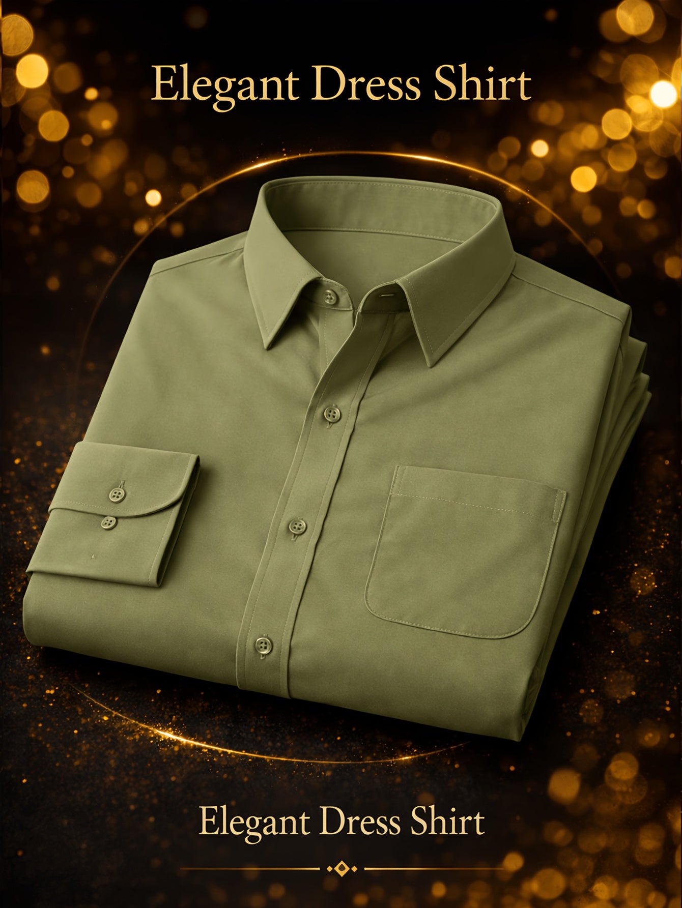 Men's Regular Fit Casual Button Shirts Long Sleeve Stretch Breathable Wrinkle Resistant Solid Work Weekend Wear
