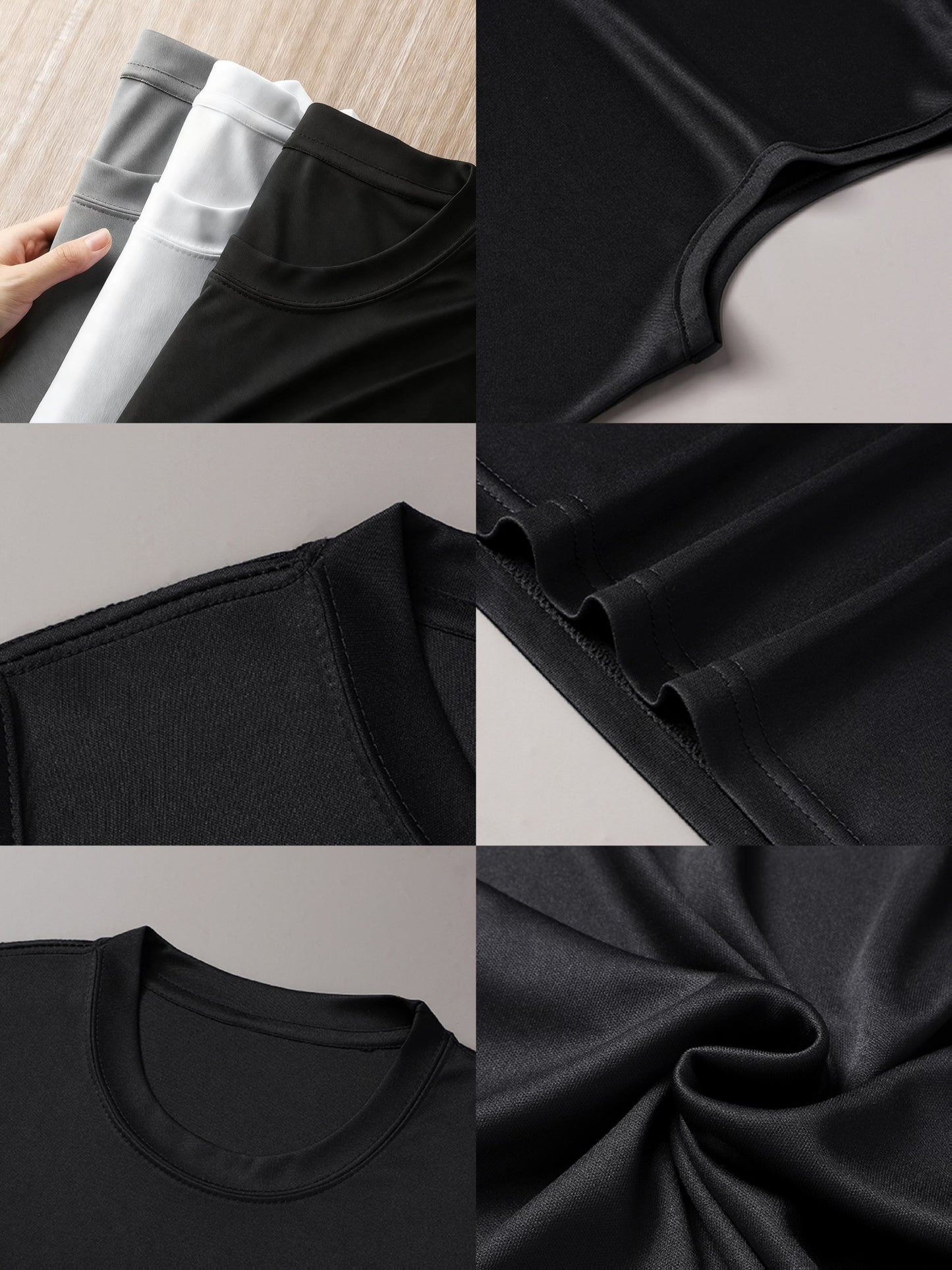 5pcs Men'S 50+ Tank Top Quick Dry Summer Workout Muscle Sleeveless S-4XL