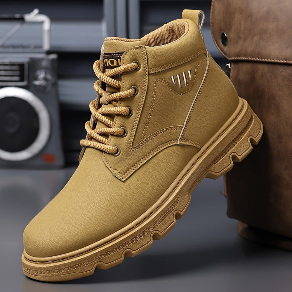 Men's Boots - Non-Slip Sole Lace-Up for Beach & Water 383077